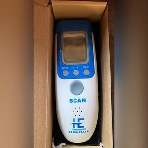 Homewell Essentials Non-Contact Infrared Thermometer JXB-183 LCD White Fever New
